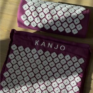 Purple Acupressure Pillow and Mat Set